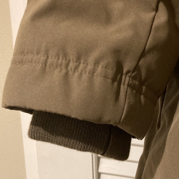 VINCE CAMUTO taupe down blend with luxe faux fur hood outerwear jacket by - Picture 2 of 15